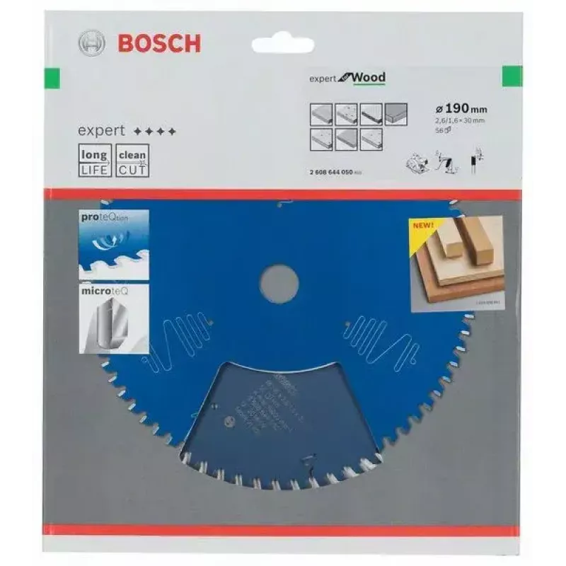 Diskinis pjūklo diskas Bosch 2 608 644 050 19 cm