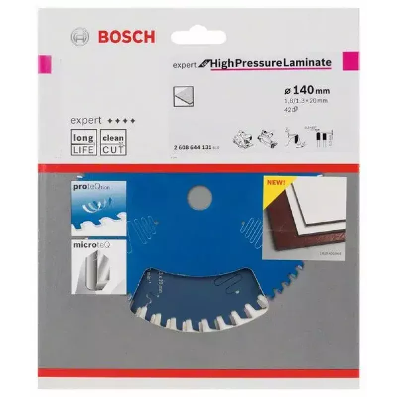Diskinis pjūklo diskas Bosch 2 608 644 131 14 cm laminatui