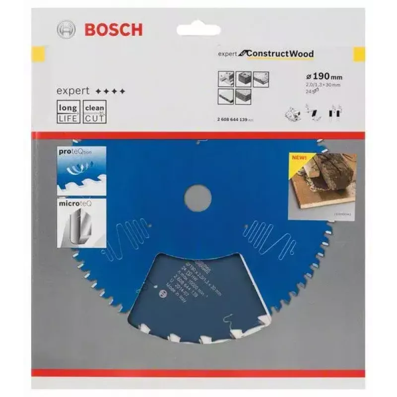 Diskinis pjūklo diskas Bosch 2 608 644 139