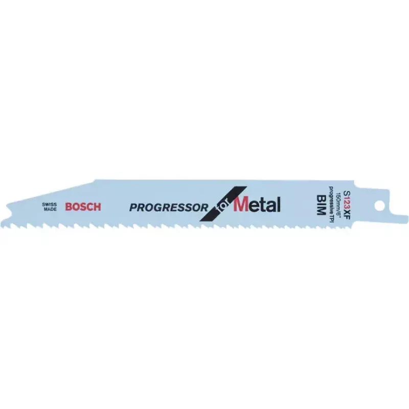 Pjūklelio peilis Bosch S 123 XF Progressor for Metal 10 cm HCS