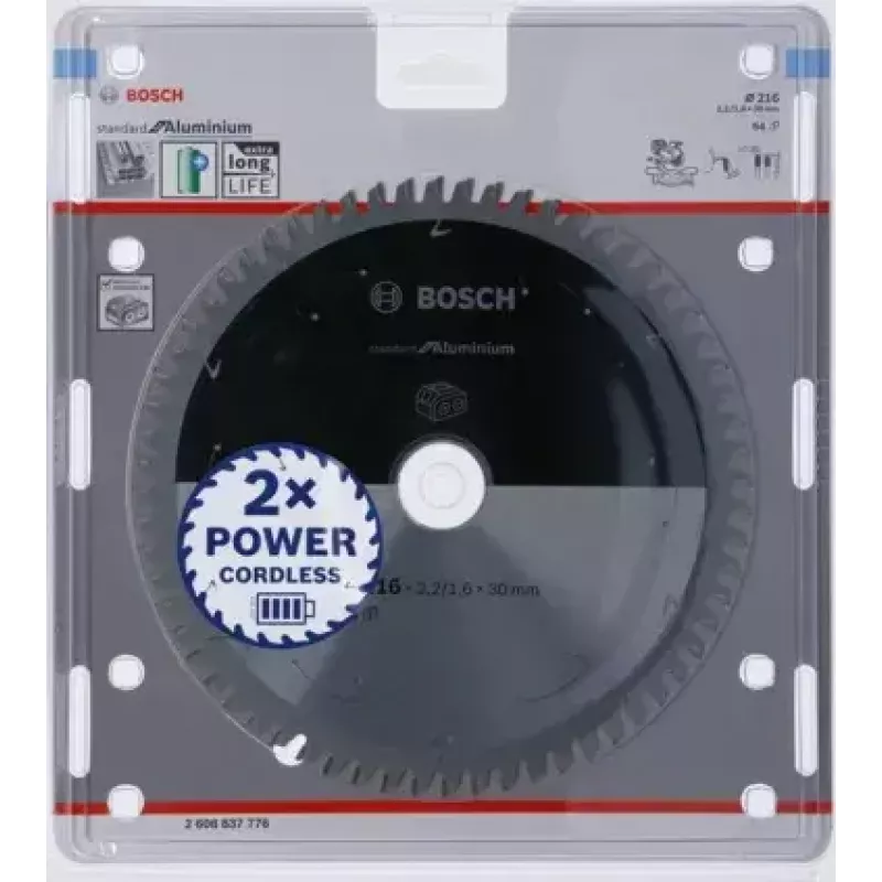 Bosch 2 608 837 776 diskinis pjūklas 21,6 cm 1 vnt.