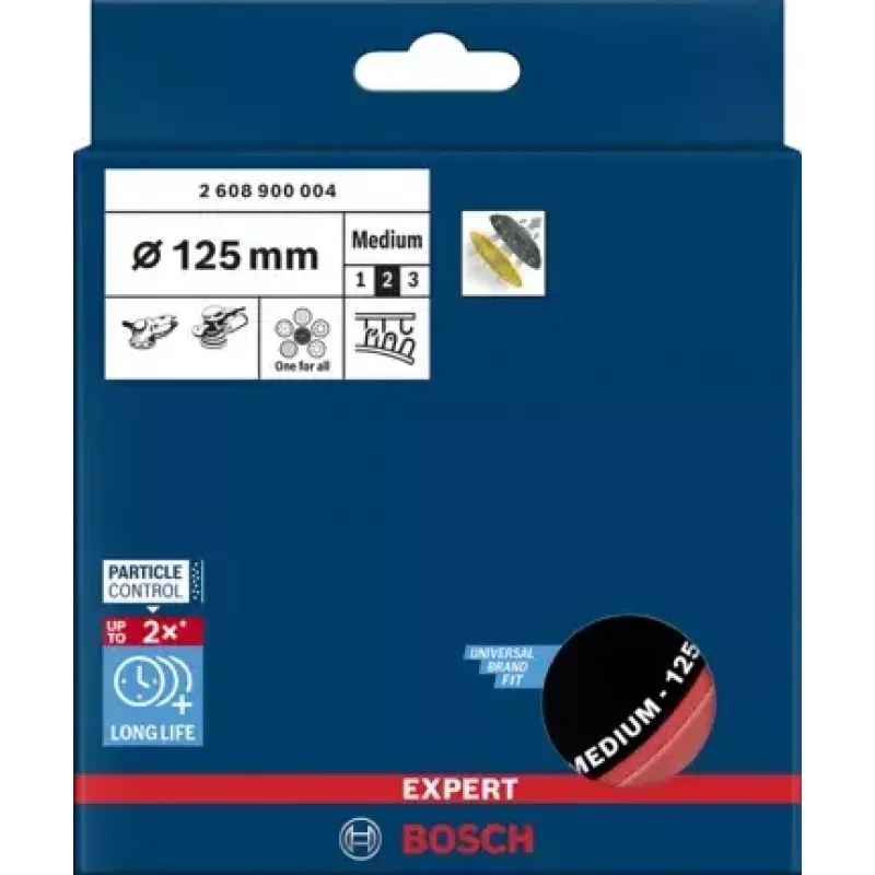 Bosch 2 608 900 004 rotacinio įrankio šlifavimo/šlifavimo reikmenys Šlifavimo disko atraminė plokštė