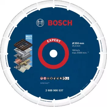 Bosch 2 608 900 537 kampinio šlifuoklio priedas Pjovimo diskas