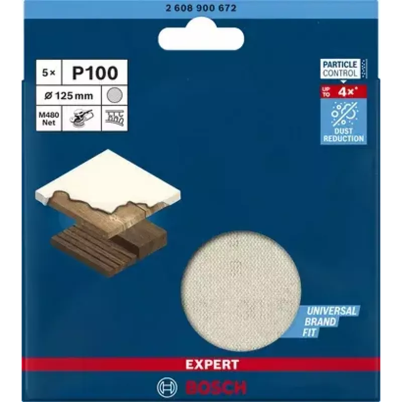 Bosch Expert M480 šlifavimo tinklelis