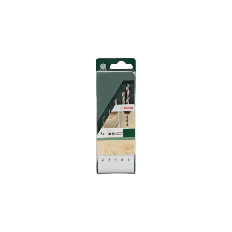 Grąžtų rinkinys Bosch 2609255326 5 vnt.