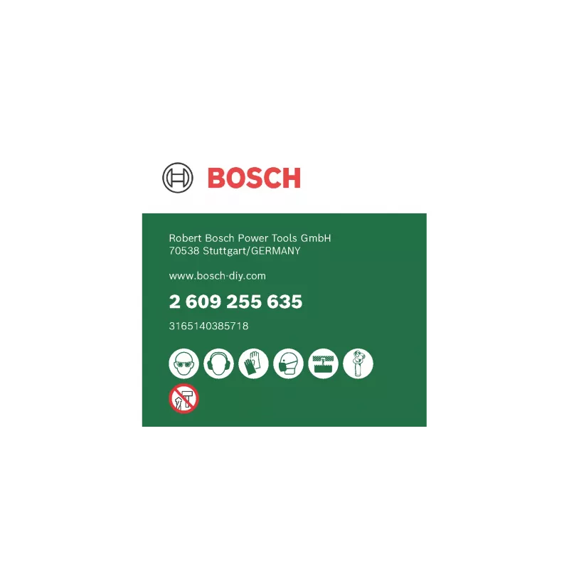 Grąžtas Bosch 5 mm HSS 2609255635 metalui ir bendram gręžimui