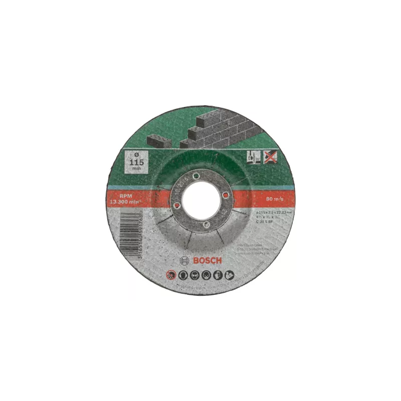 Bosch 2 609 256 334 kampinio šlifuoklio priedas Pjovimo diskas