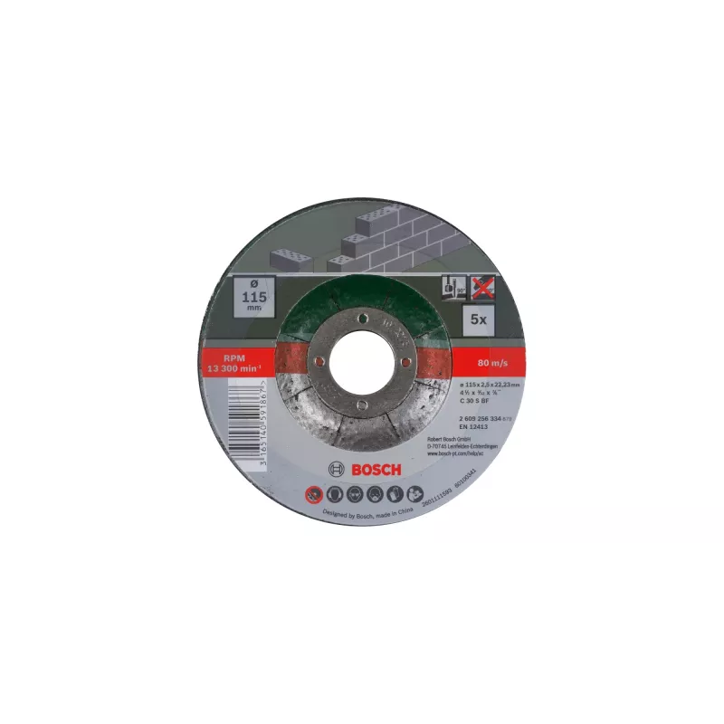 Bosch 2 609 256 334 kampinio šlifuoklio priedas Pjovimo diskas