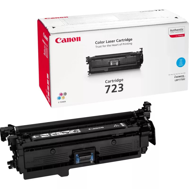 Canon 723C dažų kasetė 1 vnt. Originali žalsvai mėlyna