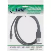 InLine USB nuolatinės srovės maitinimo adapterio laidas, USB A kištukas į DC 3,5x1,35 mm, 1 m