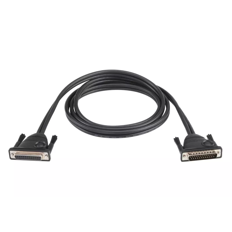 ATEN 2L2703 nuoseklusis kabelis juodas 3 m DB-25