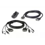 ATEN DVI-D Dual Link Dual Display Secure KVM; 1,8 m USB DVI-D Dual Display