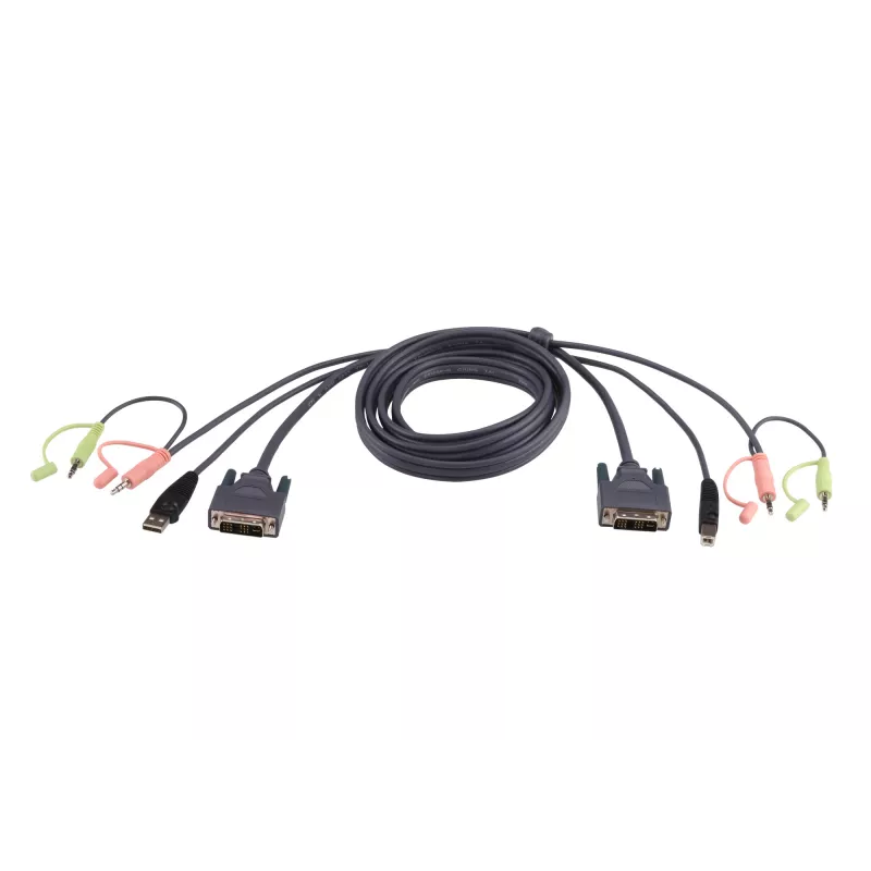 ATEN DVI-D USB KVM kabelis 5 m