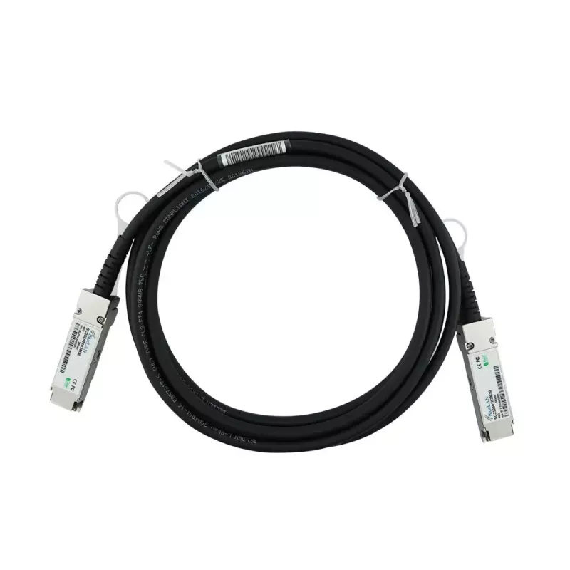 BlueOptics 332-1363-BL InfiniBand/šviesolaidžio kabelis 3 m QSFP juodas