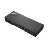Lenovo 40B00300IT nešiojamojo kompiuterio dokas / prievadų atkartotuvas laidinis Thunderbolt 4 juoda, raudona