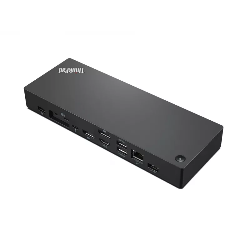 Lenovo 40B00300IT nešiojamojo kompiuterio dokas / prievadų atkartotuvas laidinis Thunderbolt 4 juoda, raudona