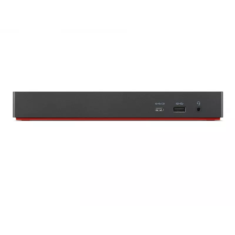 Lenovo 40B00300IT nešiojamojo kompiuterio dokas / prievadų atkartotuvas laidinis Thunderbolt 4 juoda, raudona