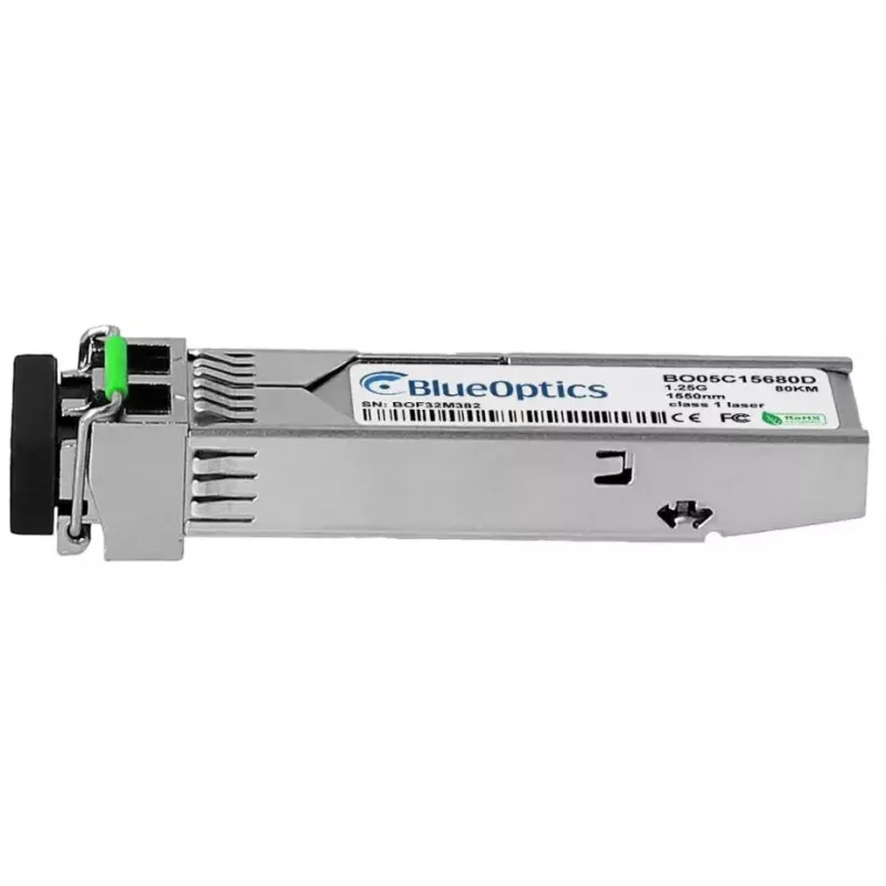 Skaidulinis optinis SFP siųstuvas-imtuvas BlueOptics 430-4536-BO 80000 m Aliuminis