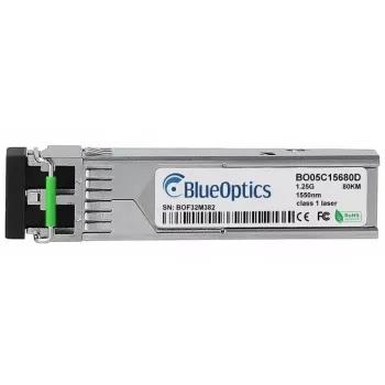 Skaidulinis optinis SFP siųstuvas-imtuvas BlueOptics 430-4536-BO 80000 m Aliuminis