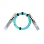 InfiniBand / optinis kabelis BlueOptics 470-AABX-BO OSFP QSFP AOC 10 m Aqua