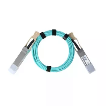 InfiniBand/šviesolaidinis kabelis BlueOptics 470-ABOC-BO QSFP28 AOC 30 m Aqua