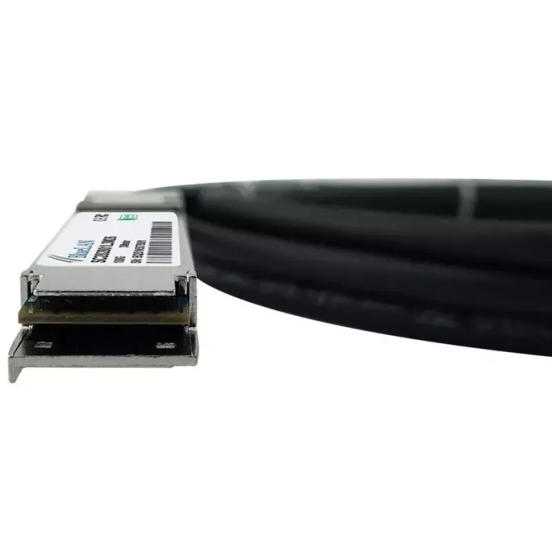 InfiniBand / šviesolaidinis kabelis BlueOptics 470-ABPY 1 m QSFP28 Juodas