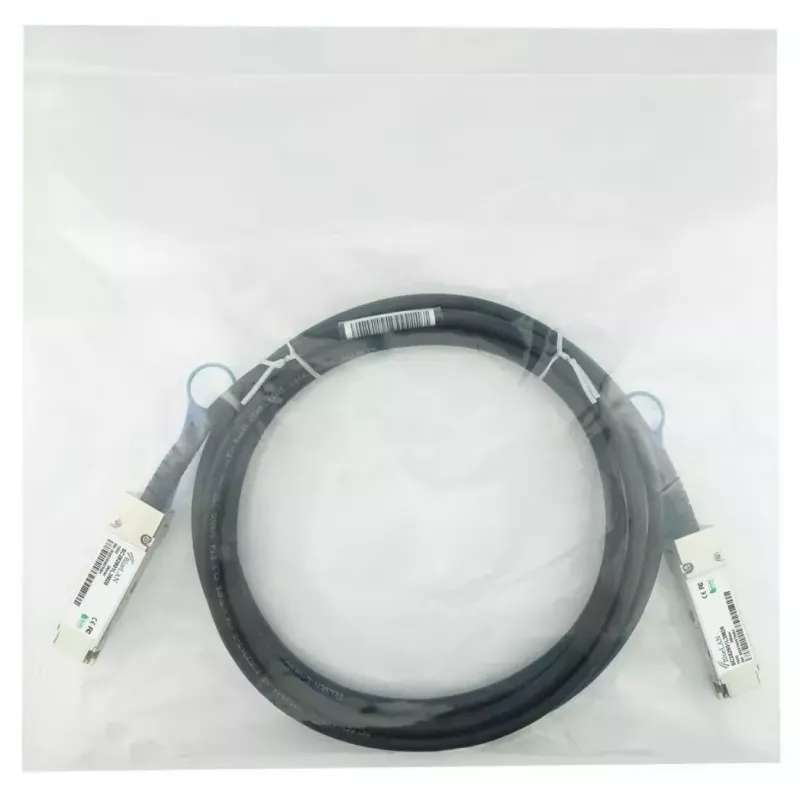 InfiniBand / šviesolaidinis kabelis BlueOptics 470-ABPY 1 m QSFP28 Juodas