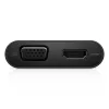 USB-C šakotuvas DELL USB-C - HDMI / VGA / Ethernet / USB 3.0 juodas
