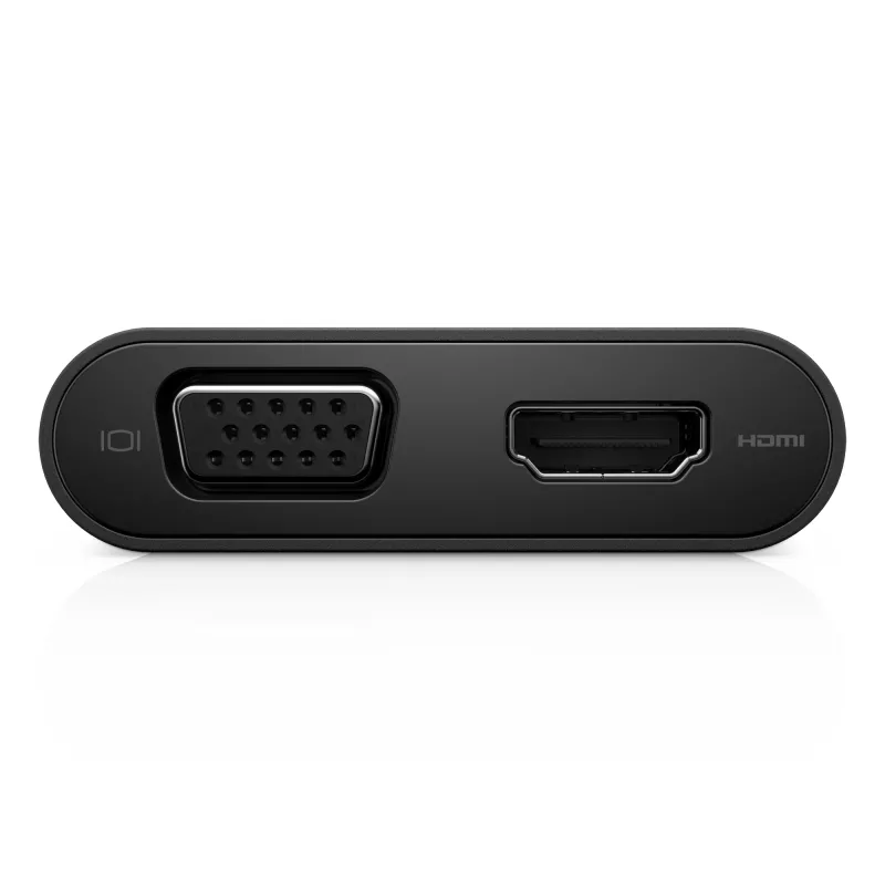 USB-C šakotuvas DELL USB-C - HDMI / VGA / Ethernet / USB 3.0 juodas