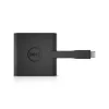 USB-C šakotuvas DELL USB-C - HDMI / VGA / Ethernet / USB 3.0 juodas