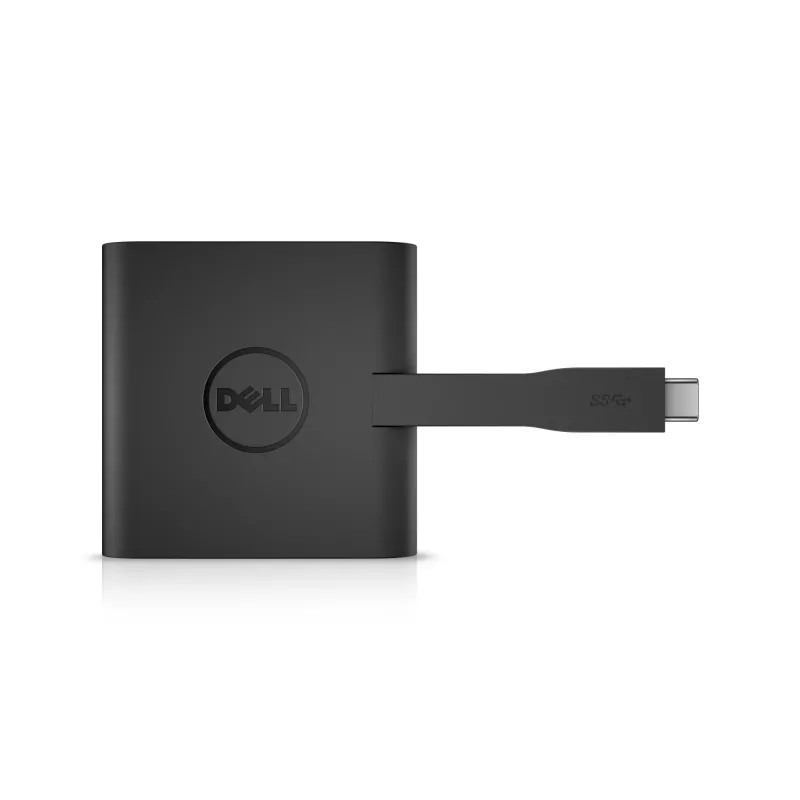 USB-C šakotuvas DELL USB-C - HDMI / VGA / Ethernet / USB 3.0 juodas
