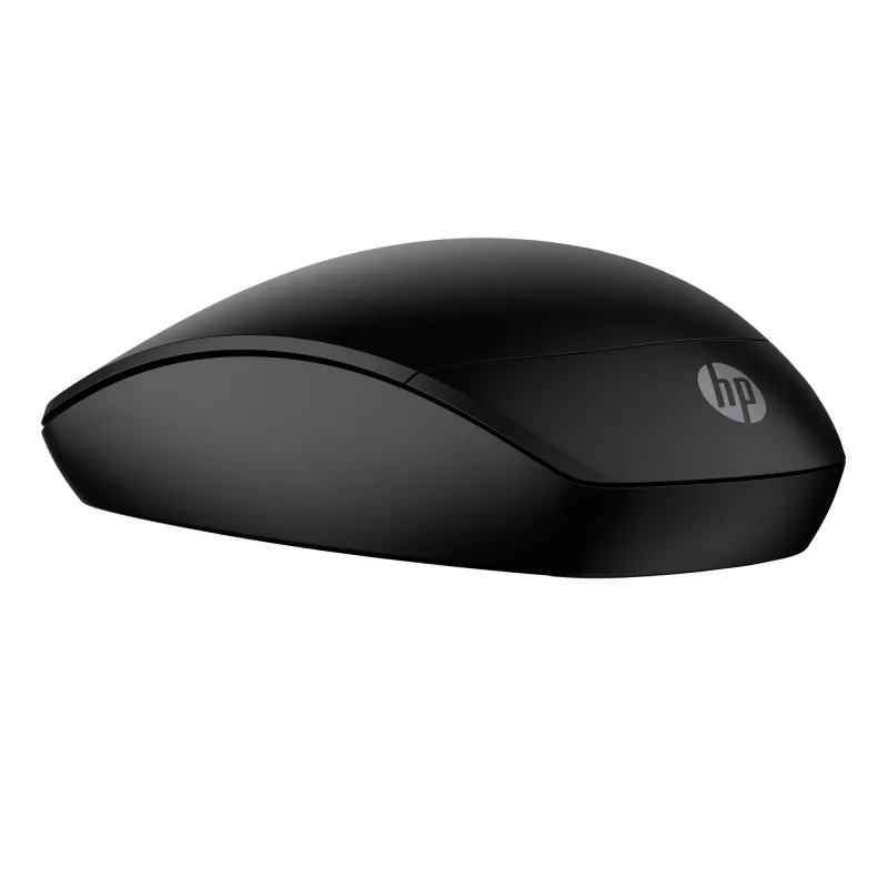 HP 235 plonas Wireless pelė, abiem rankoms tinkama, optinė, RF belaidė, 1600 DPI, juoda