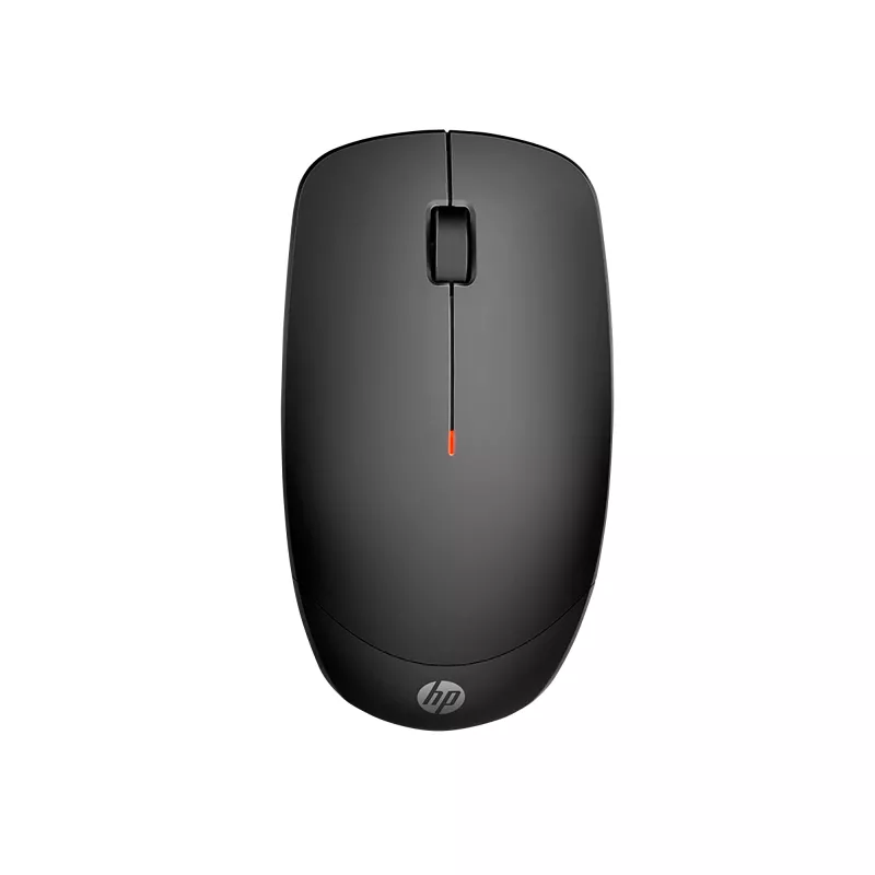 HP 235 plonas Wireless pelė, abiem rankoms tinkama, optinė, RF belaidė, 1600 DPI, juoda