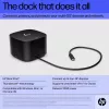 HP Thunderbolt Dock 120W G4 Wired Docking Station Black Thunderbolt 4