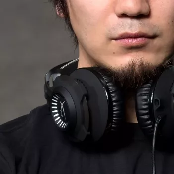 HyperX Cloud Revolver – žaidimų ausinės + 7.1 (Gunmetal)