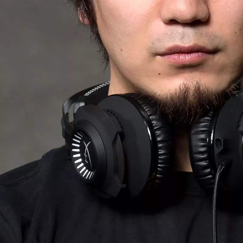 HyperX Cloud Revolver – žaidimų ausinės + 7.1 (Gunmetal)