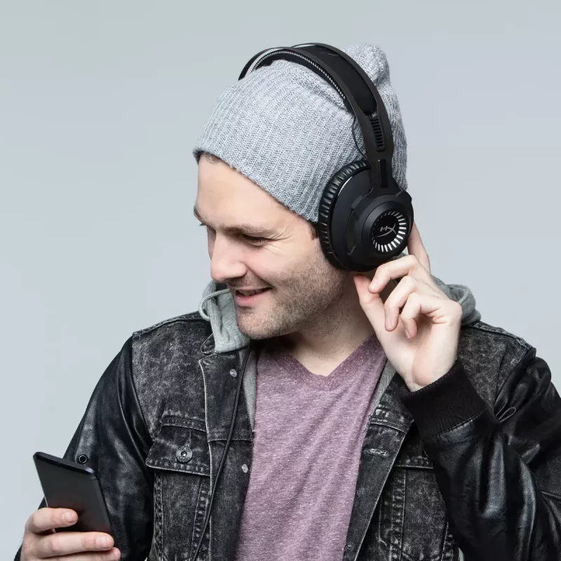 HyperX Cloud Revolver – žaidimų ausinės + 7.1 (Gunmetal)