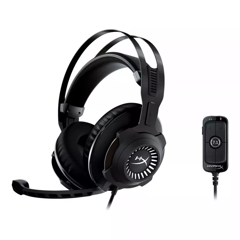 HyperX Cloud Revolver – žaidimų ausinės + 7.1 (Gunmetal)