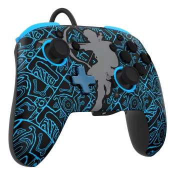PDP Nintendo Switch Sheikah Shoot REMATCH GLOW valdiklis, Žaidimų pultas, Nintendo Switch, Nintendo Switch Lite, Nintendo Switch OLED, D-pad, Pradžios mygtukas, Analoginis / skaitmeninis, Laidinis, USB