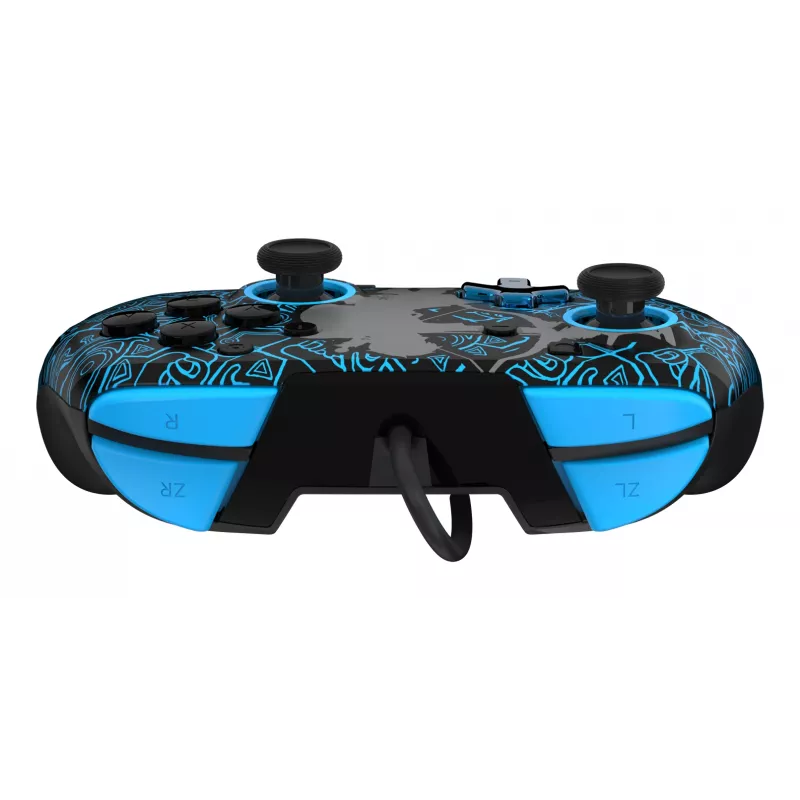 PDP Nintendo Switch Sheikah Shoot REMATCH GLOW valdiklis, Žaidimų pultas, Nintendo Switch, Nintendo Switch Lite, Nintendo Switch OLED, D-pad, Pradžios mygtukas, Analoginis / skaitmeninis, Laidinis, USB