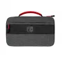 PDP Commuter Case - Elite Edition, dėklas-įmautė, Nintendo, juoda, pilka, Nintendo Switch, Nintendo Switch Lite, Nintendo Switch OLED, atsparus kritimui, atsparus įbrėžimams, užtrauktukas