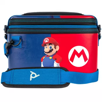 Kietas dėklas PDP Overnight Power Pose Mario, skirtas Nintendo – įvairiaspalvis