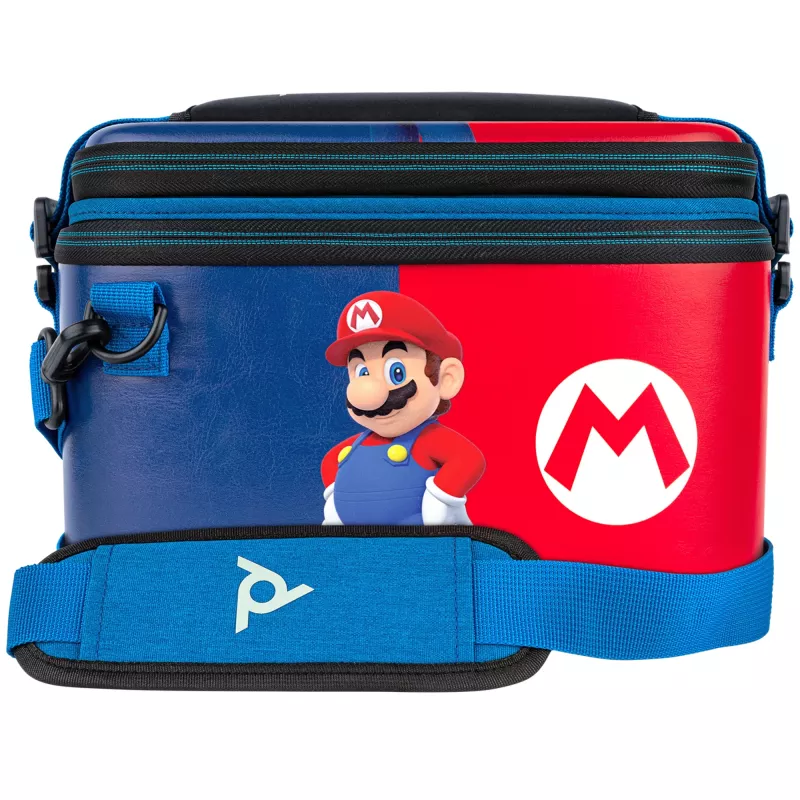 Kietas dėklas PDP Overnight Power Pose Mario, skirtas Nintendo – įvairiaspalvis