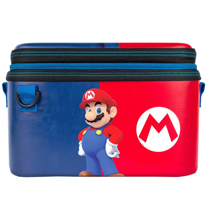 Kietas dėklas PDP Overnight Power Pose Mario, skirtas Nintendo – įvairiaspalvis