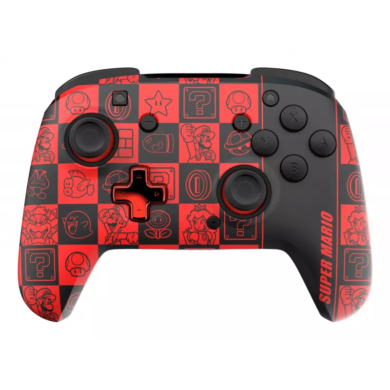 PDP REMATCH GLOW Juoda, Green, Red Gamepad Analogue / Digital Nintendo Switch, Nintendo Switch OLED