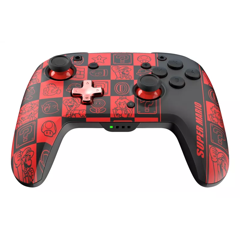 PDP REMATCH GLOW Juoda, Green, Red Gamepad Analogue / Digital Nintendo Switch, Nintendo Switch OLED