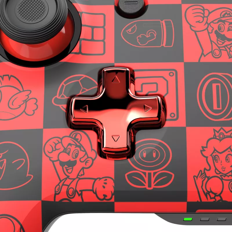 PDP REMATCH GLOW Juoda, Green, Red Gamepad Analogue / Digital Nintendo Switch, Nintendo Switch OLED