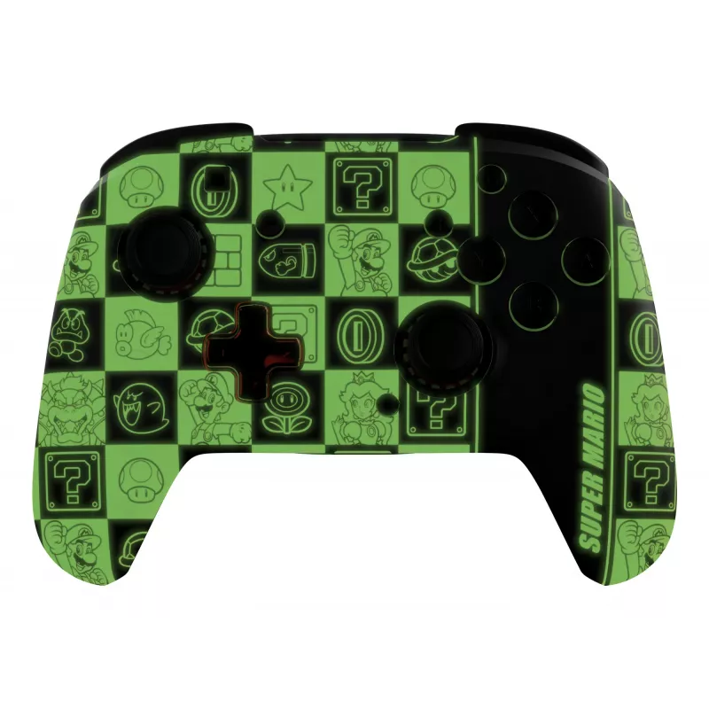 PDP REMATCH GLOW Juoda, Green, Red Gamepad Analogue / Digital Nintendo Switch, Nintendo Switch OLED