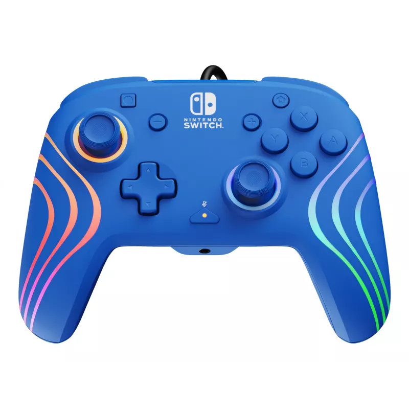 PDP Afterglow Wave Mėlyna USB Gamepad Analogue / Digital Nintendo Switch, Nintendo Switch OLED