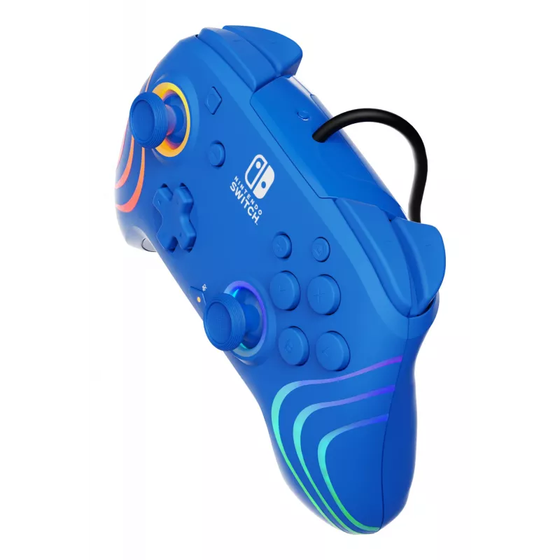 PDP Afterglow Wave Mėlyna USB Gamepad Analogue / Digital Nintendo Switch, Nintendo Switch OLED